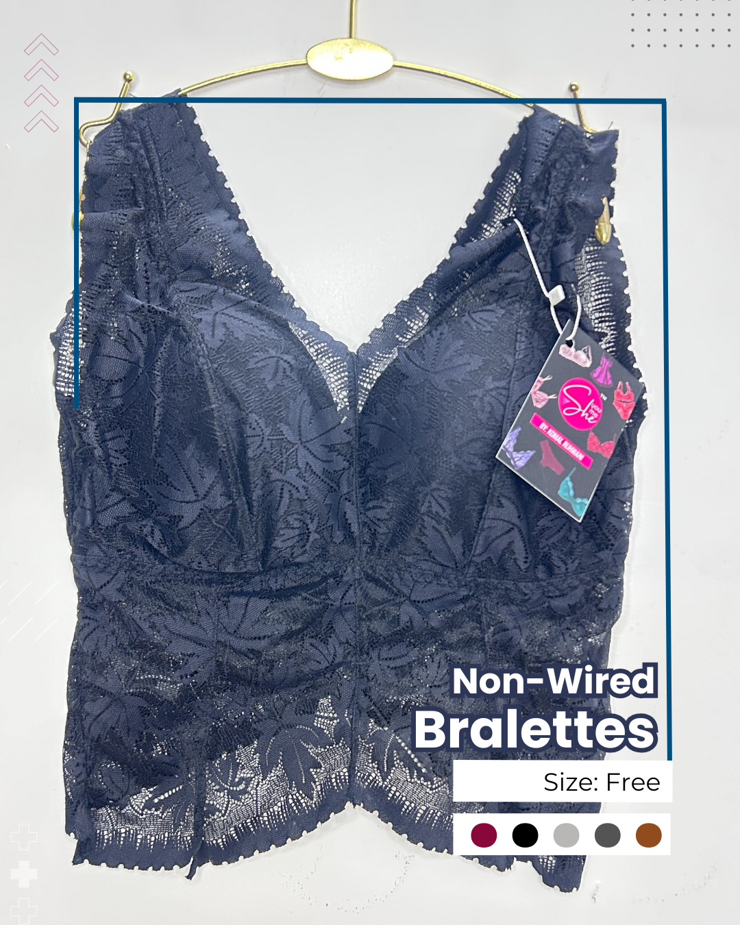 LeafLace Non-Wired Bralette