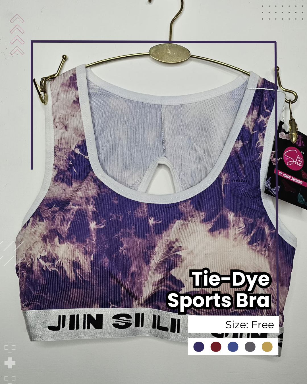 Tie-Dye Sports Bra