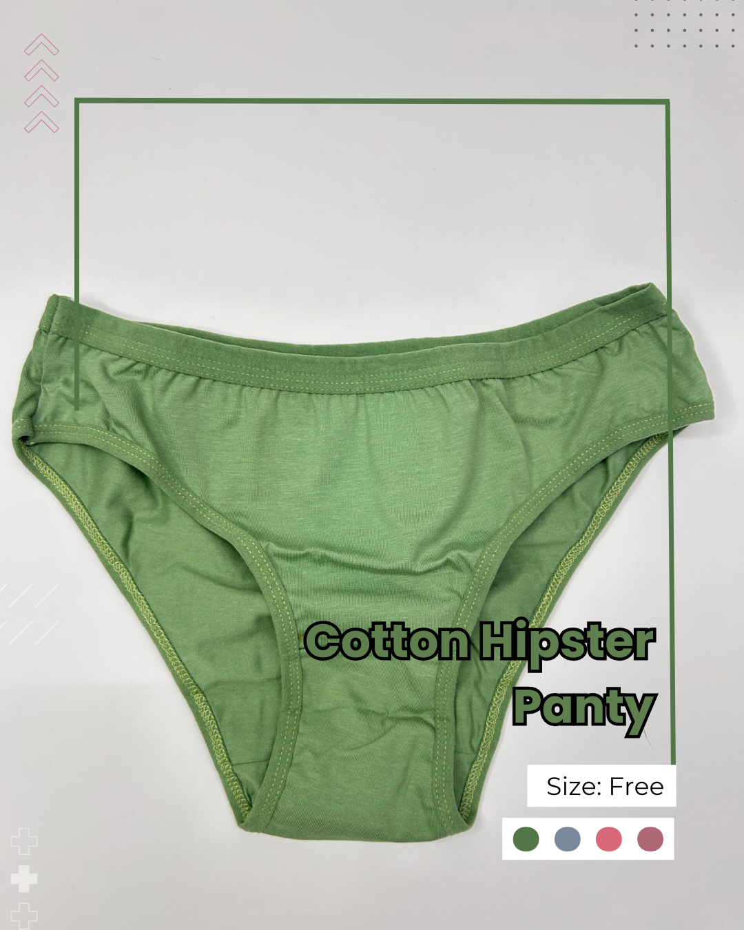 Regular Cotton Hipster Panty