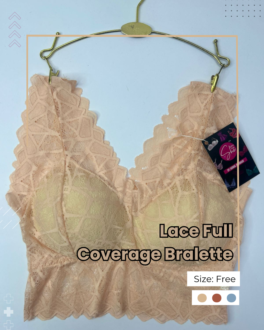 Lace Full-Coverage Bralette