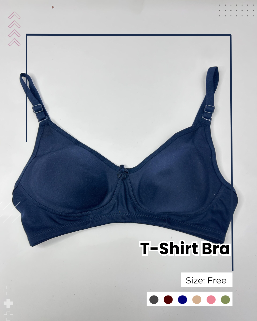 Cotton Comfort Lightly Padded T-Shirt Bra