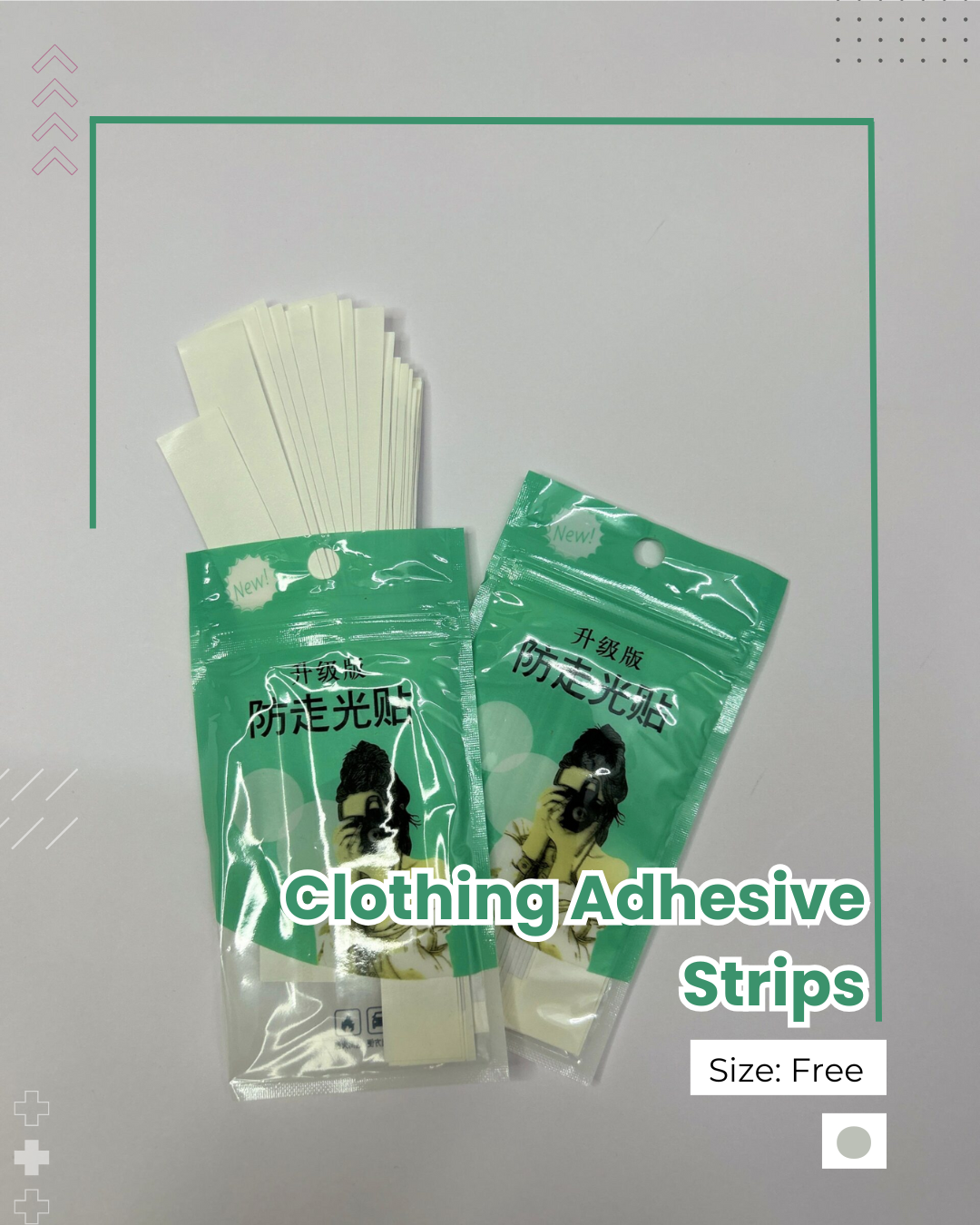 Fashion Tape – Double-Sided Clothing Adhesive Strips